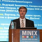 John Campbell, PwC, speaking at MINEX 2010